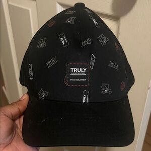 TravisMathew Black Truly Hard Seltzer Cap